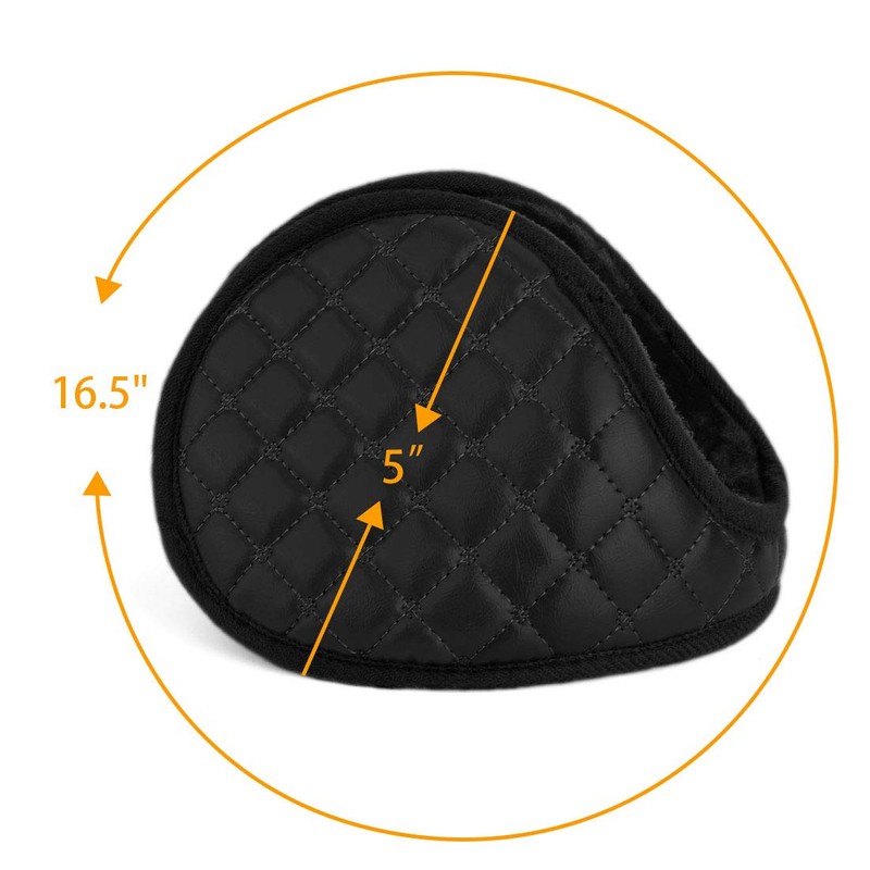 sourcing map Outdoor Activities Winter Soft Warm Ear Earmuffs Wrap