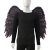 whitefeather 3D Angel Wings-Non-Woven Fabric-with Elastic Straps for Halloween Party