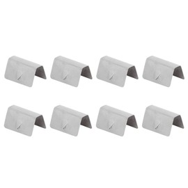 Chipoee Deflector Clips – Pack of 8 Car Wind Rain Deflector Duct Stainless Steel Mounting Bracket Clips Suitable for Heko G3