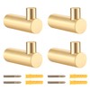 Wall Mounted Gold Clothes Hooks, Brass Coat Hooks, Decorative Wall