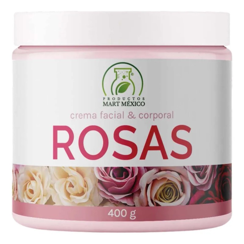 Crema De Rosas Repara, Ilumina Y Protege 400 Gr