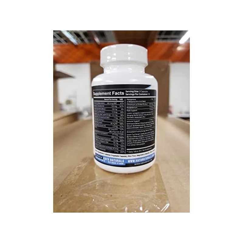 Kaya Naturals Multivitaminas Hombre 60 Cápsulas Veganas