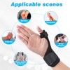 Fasola Thumb Brace Reversible, Thumb Spica Splint for Right &