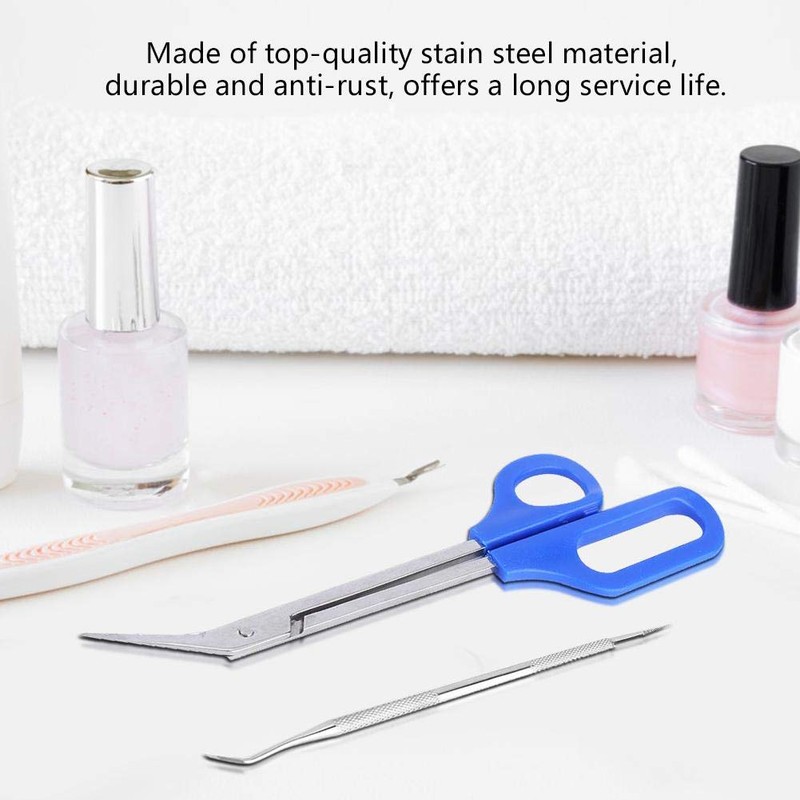 Long Handled Nail Scissors Clippers Perfect For Thick Toe Nails