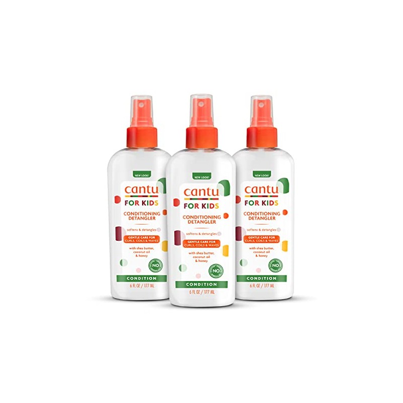 Cantu Care for Kids Conditioning Detangler, 6 fl oz (Pack