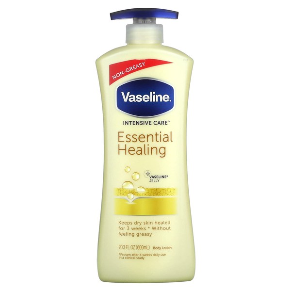 Vaseline Body Lotion Essential Healing 20.3 oz (Pack of 6)