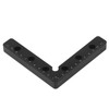 2Pcs Positioning Square 120mm 90 Degree Clamp Metric Scale Tool