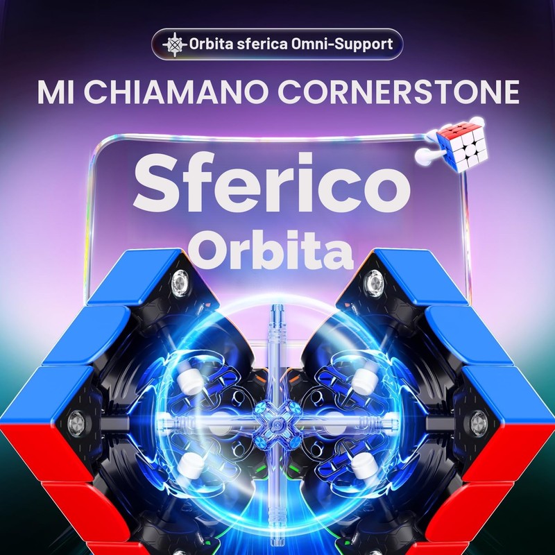 GAN V100 Maglev UV Cubo di Velocità Professionale Speed cube