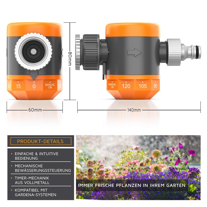 Brandson - Watering Timer - Water Timer - Watering Control