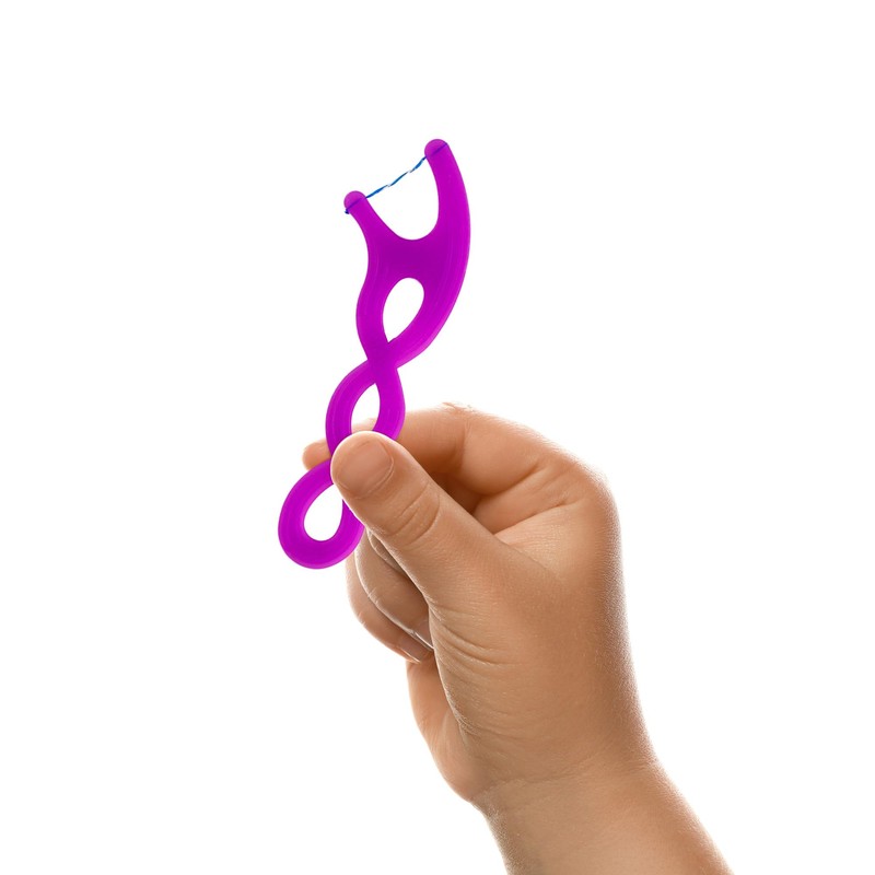 GUM Crayola Twistables Kids Flossers with Fluoride - Designed for