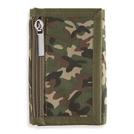 MIBANDERA Men's Wallet Camouflage – Wallets Purse Wallet Card Holder Youth Camouflage Military Hunting (Camouflage)