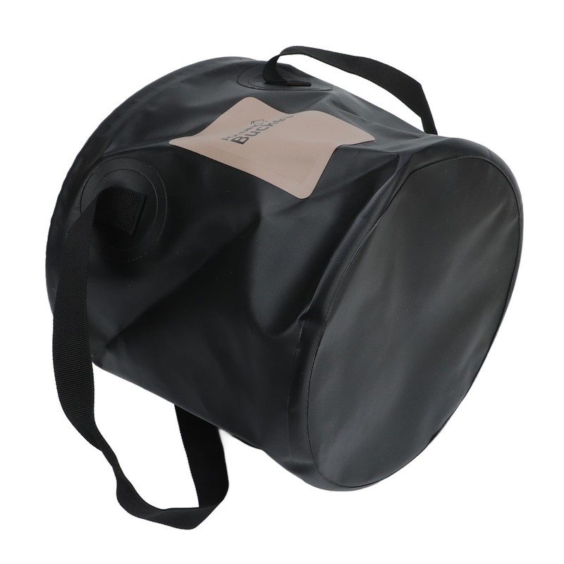 Camping Collapsible Bucket 10L Capacity Food Grade PVC Mesh Side