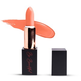 BE BEAUTIFUL EXTENSIONS lipstick provides smooth application, hydration and moisture to the lips with long lasting wear, non-sticky, glides on,provides maximum color organic shea butter coral