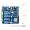 Fasizi ESP32 4-Kanal-Relaismodul Mit WiFi/Bluetooth IoT-Entwicklungsplatine AC220V/DC5-30V ESP32-WROOM-32E Programmierbare Platine