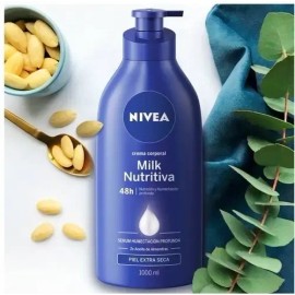 Nivea Crema Corporal Milk Nutritiva Piel Extra Seca 1l                                                                                                
