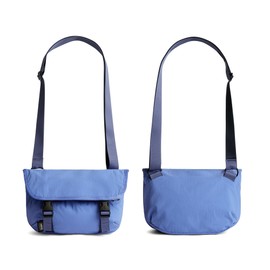 Bellroy Cinch Mini Messenger (6 liter lightweight, compact shoulder bag, water-resistant fabric, effortless organization) - DenimBlue