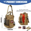 XINTREY Baseball Bucket Bag 6 Gallon Bucket Cover Organizer w/Padded
