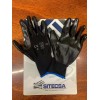 TAC Guantes Nylon Negro Con Palma Nitrilo Negro Sólid 1