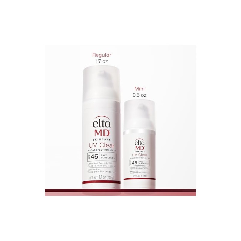 EltaMD UV Clear Face Sunscreen SPF 46, Oil Free Sunscreen