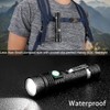 LED Tactical Flashlight Rechargeable, IPX6 Waterproof Flashlight, 2000lm, Super Bright