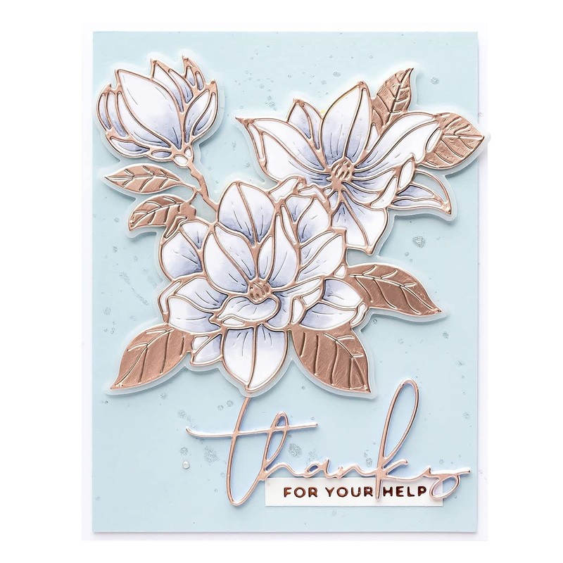 Spellbinders Magnolia Blooms, METAL