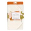 CALA - toalla elástica de baño exfoliante (color crema)