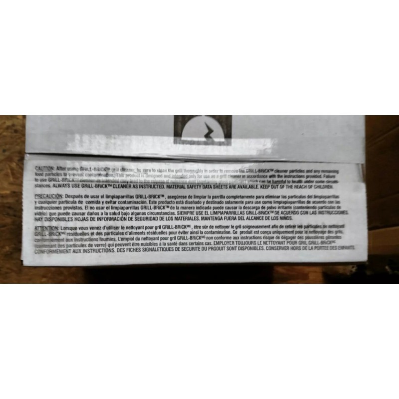 Grill-Brick 12 Pack Grill Brick Griddle Grill Cleaner