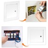 QWORK Aluminum Alloy Access Panel, 6 x 6 Inch Service