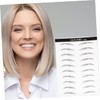 Healeved 20 Pairs Eyebrow Stickers Hair-like Simulation Brow Tint Eyebrow