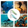 DEWIN Reef Hook Diving, Reef Hook with Luminous Cord, Stainless