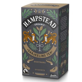 Hampstead Tea London Organic Darjeeling 20 Sachets tea bags
