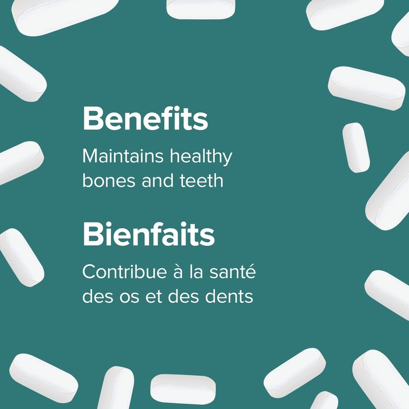 Webber Naturals Webber Naturals Calcium Carbonate with Vitamin D3, 275