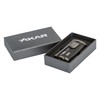 Xikar HP3 Triple Jet Flame Butane Torch Lighter, Silver |