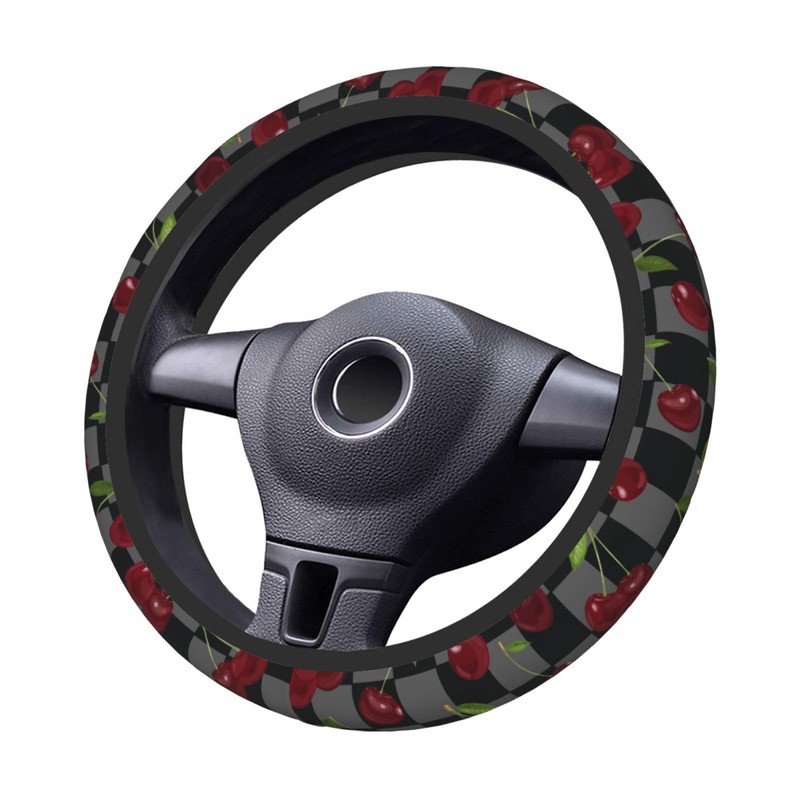 Red Cherry Steering Wheel Cover Car Accessories
