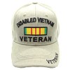 First Military Choice Disabled Vietnam Veteran Baseball Cap, Service Ribbon