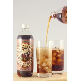 AmishTastes Soft Drinks Variety Box (Birch Beer, Black Cherry, Orange Cream, Red Cream), Kutztown "Nix Besser" PA Dutch Amish Style, 96 Oz.