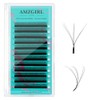 Cashmere Volume Eyelashes, 6DW Prefabricated Eyelash Extension, Fast Blooming Volume