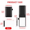 YHTCC 8 Pcs Leather Small Notebook Set With Metal Pen,