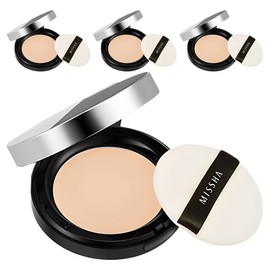 Misha Missha Pro Touch Powder Pact 10g, No. 21, 4 Pieces / 미샤 프로터치 파우더 팩트 10g, 21호, 4개