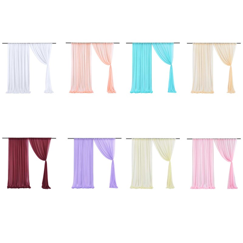 Wedding Arch Draping Fabric Background Decorative Wedding Curtain Wedding Party