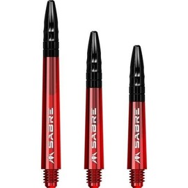 Mission Sabre Dart Shafts in Various Designs Stems Dart Shafts Red Tweenie Plus = 44 mm
