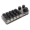 USB Mini 15 Key Keypad with 3 Knobs Type C