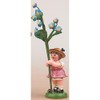 Small Figures & Ornaments Flower girl with Forget-me-not - 11cm