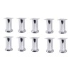 Herrajes Guerrero Pata Para Mueble O Sala 10 Cm De