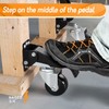 SOLEJAZZ Retractable Casters kit 720 LBS Workbench Casters Heavy Duty