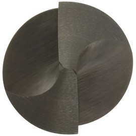 YG-1 - 0161L High Speed Steel NC Spotting Drill Bit, Uncoated (Bright), Straight Shank, Slow Spiral, 90 Degree, 1/4" Diameter x 2.76" Length (Pack of 1)