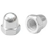 100 PCS Stainless Steel Dome Cap Nuts, Hex Acorn Nut