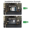 New A1708 M.2 NVME SSD Convert Adapter,M.2 NVME SSD Convert