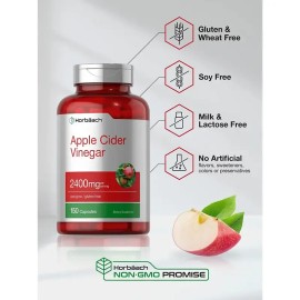Apple Cider Vinegar 2400mg per serving | 150 Capsules
