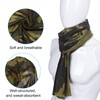 PATIKIL 63"x20" Camouflage Netting Camo Scarf, 2 Pack Camo Netting